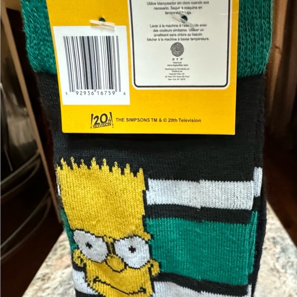 NWT. 2 pack Simpson’s socks - Picture 3 of 10